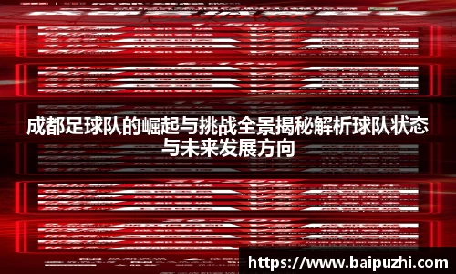 成都足球队的崛起与挑战全景揭秘解析球队状态与未来发展方向
